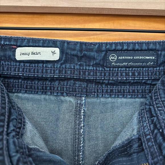 AG Adriano Goldschmied Peony Denim Skirt - Picture 3 of 6